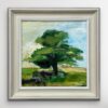 Expressive Impasto Landscape Painting of Oak Tree - Image 4