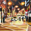 New Cross London City Street Scene at Night - Image 7