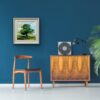 Expressive Impasto Landscape Painting of Oak Tree - Image 3