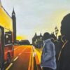 Westminster Sunset in London with Open Top Bus - Image 5