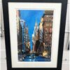Limited Edition Print of Christmas in New York with Chrysler Building - Image 3
