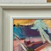 Pink & Turquoise Abstract Expressionist Painting - Image 7