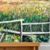 Painting of Lancashire Fields in English Countryside - Image 8