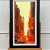 Street Scene in Manhattan Theatre District New York City at Sunset - Image 4