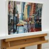 High Quality Print of New York Rain III Painting by leading British Urban Artist - Image 7