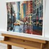 High Quality Print of New York Rain III Painting by leading British Urban Artist - Image 6