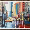 High Quality Print of New York Rain III Painting by leading British Urban Artist - Image 4