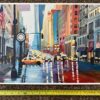 High Quality Print of New York Rain III Painting by leading British Urban Artist - Image 13