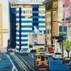 Painting of San Francisco California Bay Bridge by Contemporary British Artist - Image 2