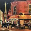 Parisian Café Eiffel Tower Paris France Limited Edition Print - Image 2