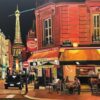 Parisian Café Eiffel Tower Paris France Limited Edition Print - Image 3