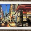 Paris Café with Eiffel Tower France Limited Edition Print - Image 3