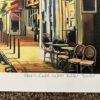 Paris Café with Eiffel Tower France Limited Edition Print - Image 5