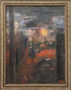 Dark & Atmospheric Abstract Expressionist Art